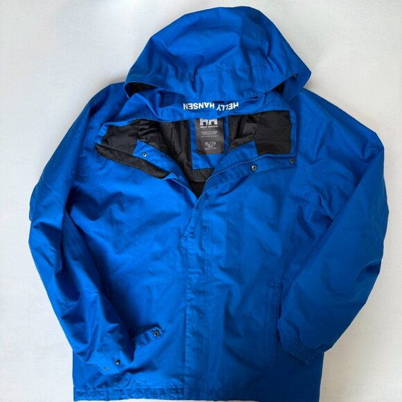 Helly Hansen Dubliner Rain Jacket | Racer Blue | Size XL - Picture 2 of 7